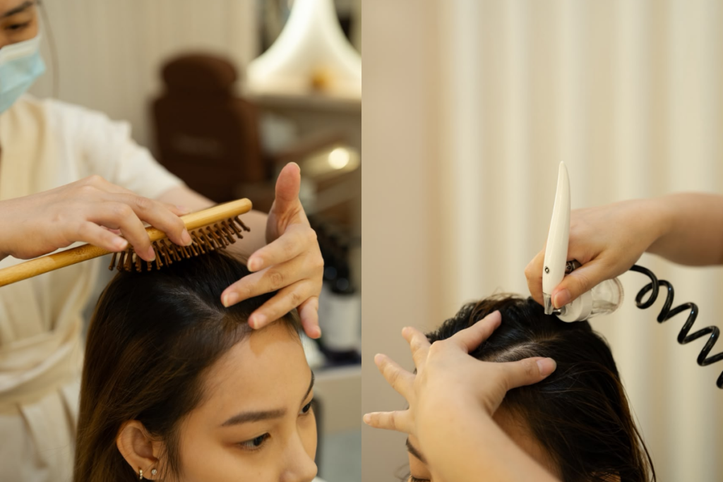 从头皮诊断到舒缓按摩：沉浸式 Head Spa 护理全过程